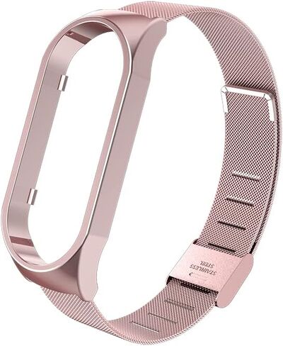 Metal Replacement Band Compatible with Xiaomi Mi Band 7, Bracelet Watch Band Strap for Mi 7 Smartwatch Accessories in Saudi Arabia