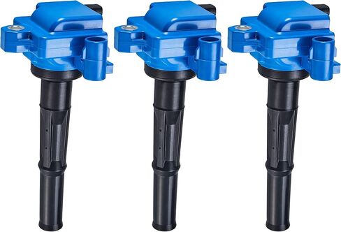 ENA Set of 3 Ignition Coil Pack 3.4 Compatible with Toyota 1996-2002 4Runner, 1995-1998 T100, 1995-2004 Tacoma, 2000-2004 Tundra 3.4L Coils Replace# UF156 C1041 GN10184 9091902212 5C1308 E679 in Saudi Arabia