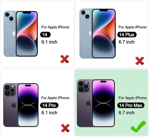 IDweel for iPhone 14 Pro Max Case,for iPhone 14 Pro Max with Screen Protector for Women, 3 in 1 Shockproof Slim Fit Hybrid Heavy Duty Hard PC Cover Soft Silicone Bumper Full Body Case,Rose Gold in Saudi Arabia