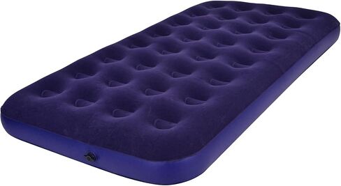 Single Camping Air Mattress Inflatable Air Bed with Flocked Top for Indoor or Outdoor in Saudi Arabia