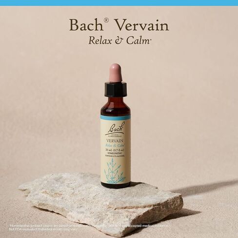 Bach Original Flower Remedies, Impatiens for Patience, Natural Homeopathic Flower Essence, Holistic Wellness, Vegan, 20mL Dropper in Kuwait