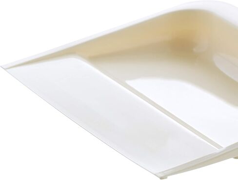 Superio Heavy Duty Plastic Dustpan with Comfort Grip Handle Black, Durable, Lightweight Multi Surface Dust Pan Easy Broom Sweeping, 10 inches Wide, 1-Pack in Saudi Arabia