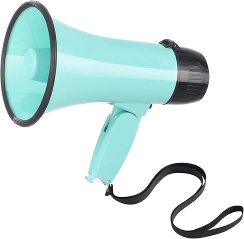 Megaphone with 20W Speaker Microphone Siren and 240-Second Recording Includes Volume Control for Outdoor Events and Crowd Management in Saudi Arabia