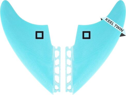Twin, Thruster or Quad Fin Set - Solid Fiberglass for Lightweight Durability & Top Performance - Compatible with Futures Single Tab Surfboards in Kuwait