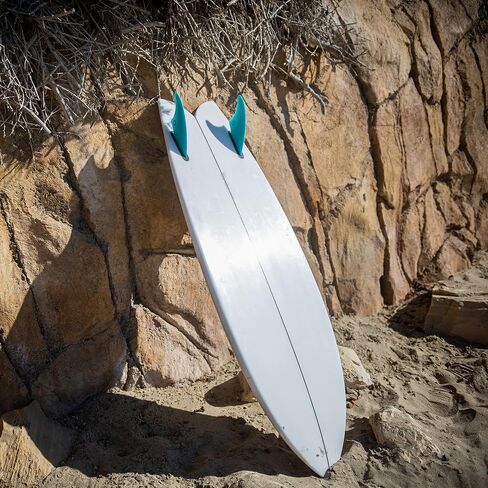 Twin, Thruster or Quad Fin Set - Solid Fiberglass for Lightweight Durability & Top Performance - Compatible with Futures Single Tab Surfboards in Kuwait