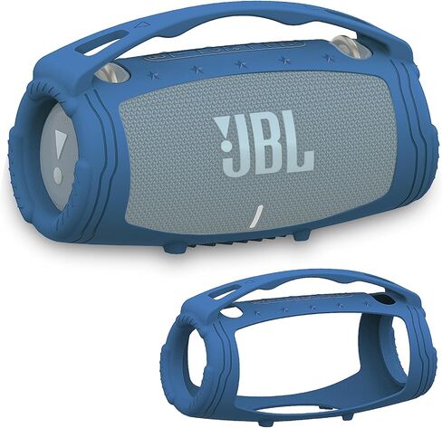 حافظة غطاء من السيليكون متوافقة مع مكبر صوت بلوتوث محمول JBL Xtreme 3، حافظة جلدية ناعمة لمكبر صوت بلوتوث JBL Xtreme 3 (جراب أسود لـ Xtreme 3) in Kuwait
