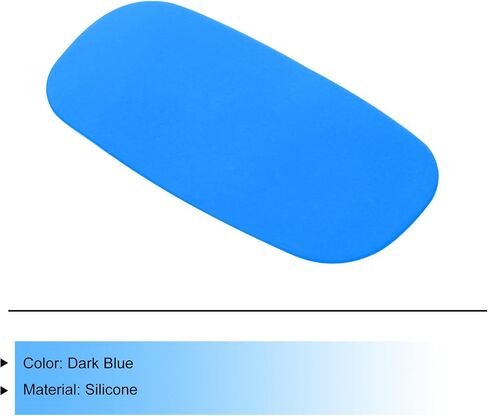 MECCANIXITY Silicone Mouse Cover Protective Skin, Anti-Drop and Wear-Resistant Silicone Case Cover Protective Mouse Sleeve Black in Saudi Arabia