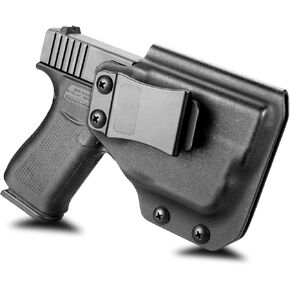 Holster Compatible with Glock 43 43X w/TLR-6 -Optic Cut- Inside Waistband Concealed Carry Holster for G43 G43X with TLR-6, Adj. Cant, Adj. Retention