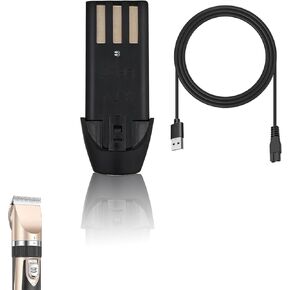 بطارية li-ion القابلة لإعادة الشحن متوافقة مع Oneisall Dog Shaver Clippers منخفض الضوضاء لـ 26225202-003de/p2/x3/x2/c61/n6/a11/k52nts/x2n5 (2 pack)