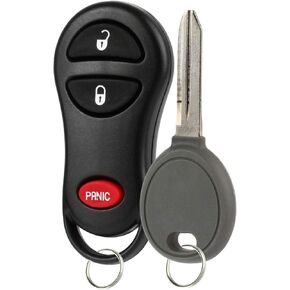 Key Fob fits 1999-2005 Chrysler Dodge Plymouth Keyless Entry Remote + Key (04686481 Y160-PT)