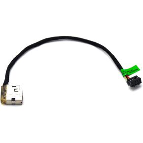 Padarsey DC Jack Power مع تسخير الكابل متوافق مع HP Pavilion 15t-E 17-E 15-E027TX 15-E028TX 15-E029TX 15-E039NR 15-E041CA 15-E043CL 15-E010US 15-E020US 15-E028US 709802-YD1
