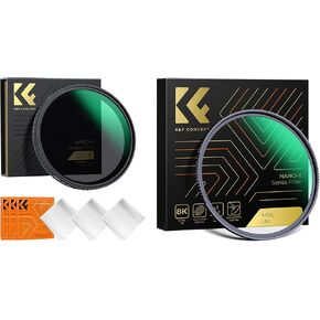 55mm Variable ND2-ND32 & MCUV Lens Protection Filters Kit (2 Pcs) with 28 Multi-Layer Coated