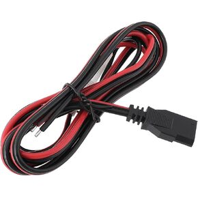 إنشاء فكرة 1pc 3 pin 2 سلك توصيل سلك توصيل سلك توصيل راديو انصهار كابل الطاقة cb power coll rock 16awg لراديو CB (1.5m)