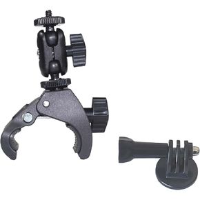 Super Clamp Motorcycle Handlebar Mount with 1/4" Screw Camera Clamp,Suitable for Gopro 13 for Hero 13 12 11 10 9 for Insta 360 for DJI Action Cameras