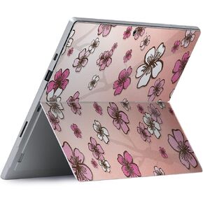MightySkins Glossy Glitter Skin Compatible with Microsoft Surface Pro 8 - Cherry Blossom | Protective, Durable High-Gloss Glitter Finish | Easy to Apply and Change Styles | Made in The USA