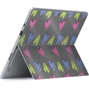 MightySkins Glossy Glitter Skin Compatible with Microsoft Surface Pro 8 - Girly | Protective, Durable High-Gloss Glitter Finish | Easy to Apply, Remove, and Change Styles | Made in The USA