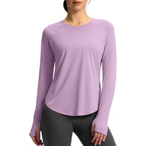 Soothfeel Womens Sun Shirts UPF 50+ UV Protection Lightweight Quick Dry Long Sleeve Workout Hiking Tops Outdoor