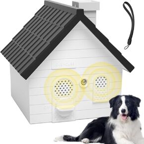 Anti Bark Device for Dogs Indoor,Dog Bark Deterrent Devices,Bark Box for Barking Dogs,Barking Dog Silencer,50 Ft Barking Dog Silencer,Safe for Dogs and Humans,Indoor and Outdoor Use