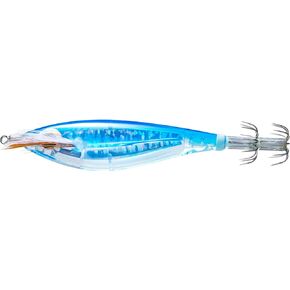 Yo-Zuri Ultra 3D Laser Squid Jig, Floating, 4-1/8 Inch, 105mm, #M, Blue