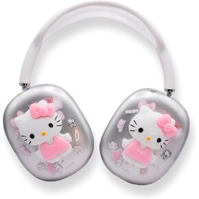 Hello Kitty Airpods Max Cover ، Airpod Max Fackments ، علبة سماعات الرأس لـ AirPods Max Cute Airpod Pro Max Covers Accortories Association Association Hello Kitty Junk Case