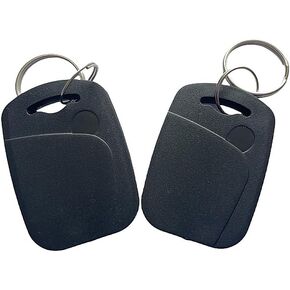 5PCS Dual Frequency RFID Keyfob T5577 125khz and 13.56Mhz All-in-one Composite Keychain UID Rewrita keyfob ble Used to Copy/Clone Key/Cards (Blue)