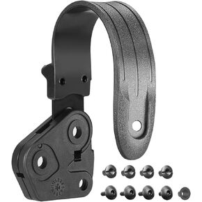 WARRIORLAND Level II Holster Retention Thumb Release Hood Kit - Impact-Resistant Polymer, Right/Left Hand Options, Compatible with Level II Holsters