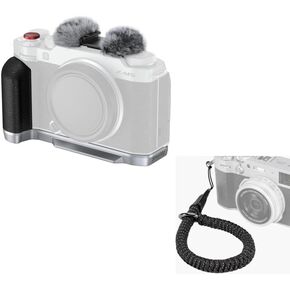SMALLRIG Handgrip L-Shape Grip for FUJIFILM X-M5 + Camera Wrist Strap
