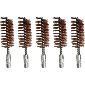 5 PCS Bore Bore Brunze 12ga .17cal .22cal 9mm Bore Cleaning Brush for Pistol Rifle Cleaning Kit Thread 5-40 8-32 5/16-27 (5 PCS .27 Cal 7mm)