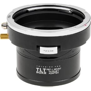 Fotodiox Pro TLT ROKR - Tilt/Shift Lens Mount Adapter Compatible with Pentax 6x7 (P67, PK67) Mount SLR Lenses to fit L-Mount Alliance Mirrorless Cameras