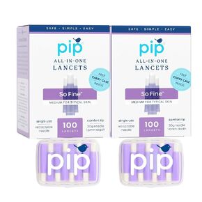 Pip Lancets - 200 Count Value Pack - 30G x 1.6MM - Purple