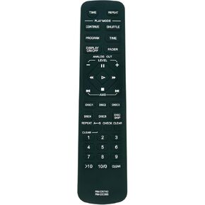 AULCMEET RM-DX740 RM-DC355 New Replaced Remote Control Compatible with Sony Compact Disc Player CDP-CE275 CDP-CE345 CDP-CE375 CDP-XE570 CDP-XE370 CDP-CE245