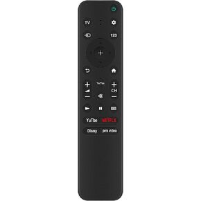 IR Remote Control RMF-TX800U RMF-TX900U Replacement Compatible with Sony Smart TV XR-55A80K XR-75X90K XR-65X95K KD-75X80K D-65X85K KD-65X80K XR-42A90K XR-48A90K XR-55A95K XR-75X95K KD-85X85K