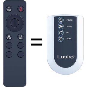 New Replace Remote Control fit for Lasko 2510 2511 2711 M18950 T38301 T32200 2033667A M16950 S18635 U35115 2033667 U35120 T36211 T37900 T38305 S18961 Oscillating Tower Fan