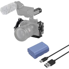 Bundle: SmallRig Handheld Cage Kit for Sony FX3 and FX30 and SmallRig USB-C NP-FZ100 Camera Battery