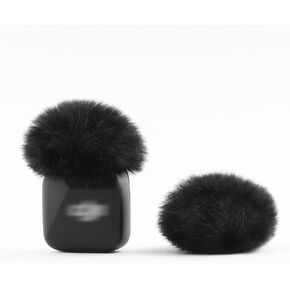LEFXMOPHY Windscreen for DJI MIC MINI (2024) Wireless Microphone Hot Pink Furry Wind Muff Deadcat Cover (Not for Dji Mic 1 and 2), 2-Pack