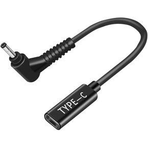 USB C to DC Adapter 5.5 x 2.5 mm, 100W 2.5x5.5mm USBC Adapter Made for Ultrabooks, Asus Zenbook, Security Cameras, Router, Retro Gaming Consoles, Car Refrigerator in Saudi Arabia