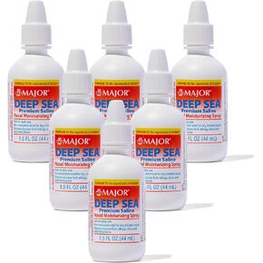 MAJOR Deep Sea Saline Nasal Spray 1.5 oz (Pack of 2)