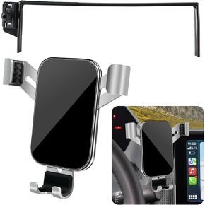 Car Phone Holder for Toyota bZ4X 2023 2024 and Subaru Solterra 2023 2024 Auto Interior Accessories Best Cell Phones Mount Cellphone Mobile Cradle Charging Navigation Bracket Screen Stand