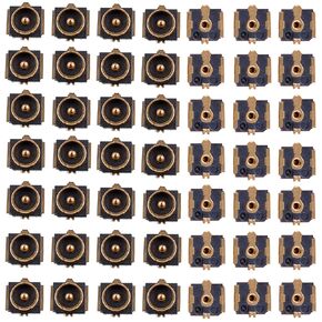 Oiyagai 50Pcs IPEX 4 U.FL SMD SMT Solder for PCB Mount Socket Jack Female RF Coaxial Connector