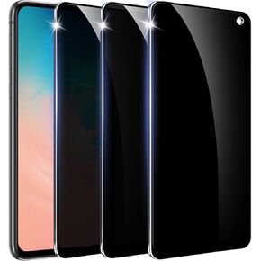 【3 Packs】 Designed for Samsung Galaxy S10e Privacy Screen Protector【9H Tempered Glass】 Full Coverage Anti-Spy Film Compatible with Samsung S10e