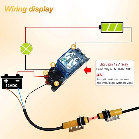 Taiss/ 1 Pair Photoelectric Sensor M18 Infrared Ray Through-Beam Reflection Optical Photoelectric Switch Sensor NPN NO 6-36VDC Proximity Switch Inductive Distance 5M with mounting Bracket E3F-5DN1 in Kuwait