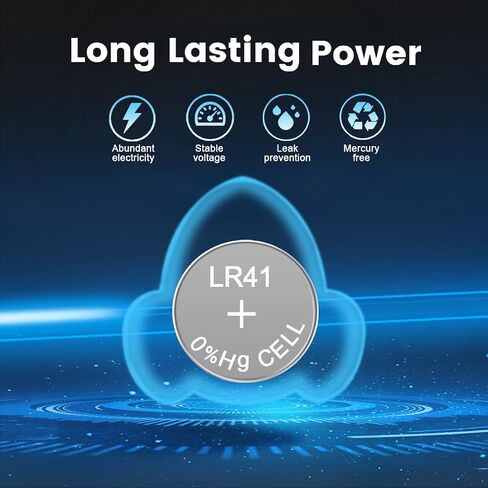 20 Pack LR41 Batteries AG3 392 384 192 L736 L736f 1.5V Alkaline Button Coin Cell Battery for Thermometer Watch Toy in Saudi Arabia