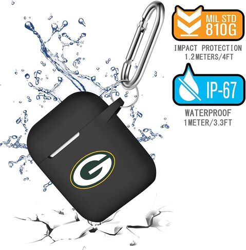 Compatible fit AirPods Pro/Pro2 Charging Case Cover,for Bengals Team Fans Tup Silicon Protective Case Cover with Keychain fit Men Women Gifts. in Saudi Arabia