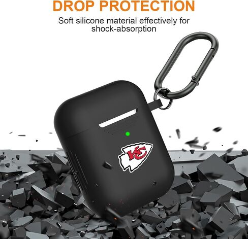 Compatible fit AirPods Pro/Pro2 Charging Case Cover,for Bengals Team Fans Tup Silicon Protective Case Cover with Keychain fit Men Women Gifts. in Saudi Arabia