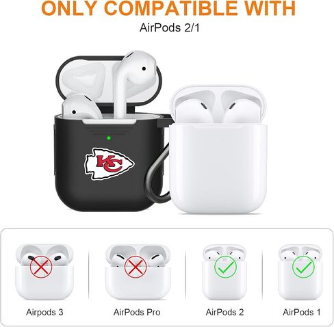 Compatible fit AirPods Pro/Pro2 Charging Case Cover,for Bengals Team Fans Tup Silicon Protective Case Cover with Keychain fit Men Women Gifts. in Saudi Arabia