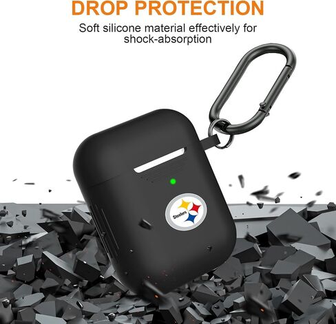 Compatible fit AirPods Pro/Pro2 Charging Case Cover,for Bengals Team Fans Tup Silicon Protective Case Cover with Keychain fit Men Women Gifts. in Saudi Arabia
