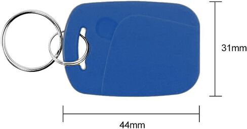 5pcs التردد المزدوج RFID keyfob t5577 125khz و 13.56MHz الكل في سلسلة المفاتيح المركب uid rewrinta keyfob ble تستخدم لنسخ/clote مفتاح/بطاقات (أزرق) in Kuwait