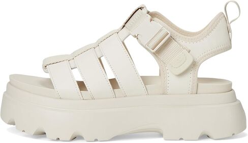 صندل نسائي من UGG CORA Fisherman، أسود، 5.5 in Kuwait