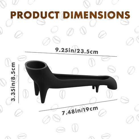 Water Tank Funnel for Breville Espresso Machine Accessories, Water Tank Quick Access Espresso Long Funnel, Silicone Food Grade, for Coffee Maker with Water Tank at The Back (Black) in Kuwait