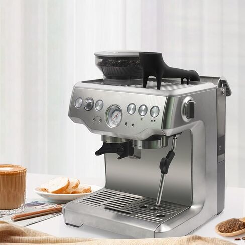 Water Tank Funnel for Breville Espresso Machine Accessories, Water Tank Quick Access Espresso Long Funnel, Silicone Food Grade, for Coffee Maker with Water Tank at The Back (Black) in Kuwait